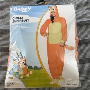 Chilli Jumpsuit Costume for Adults - Orange